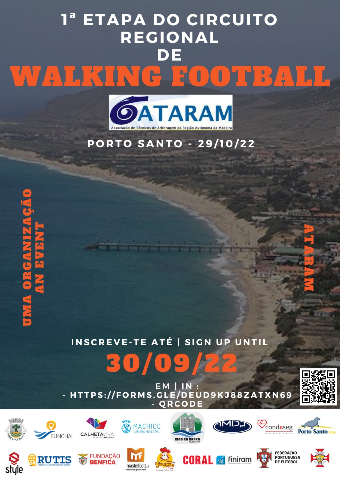 1ª Etapa do Circuito de Walking Football – Porto Santo