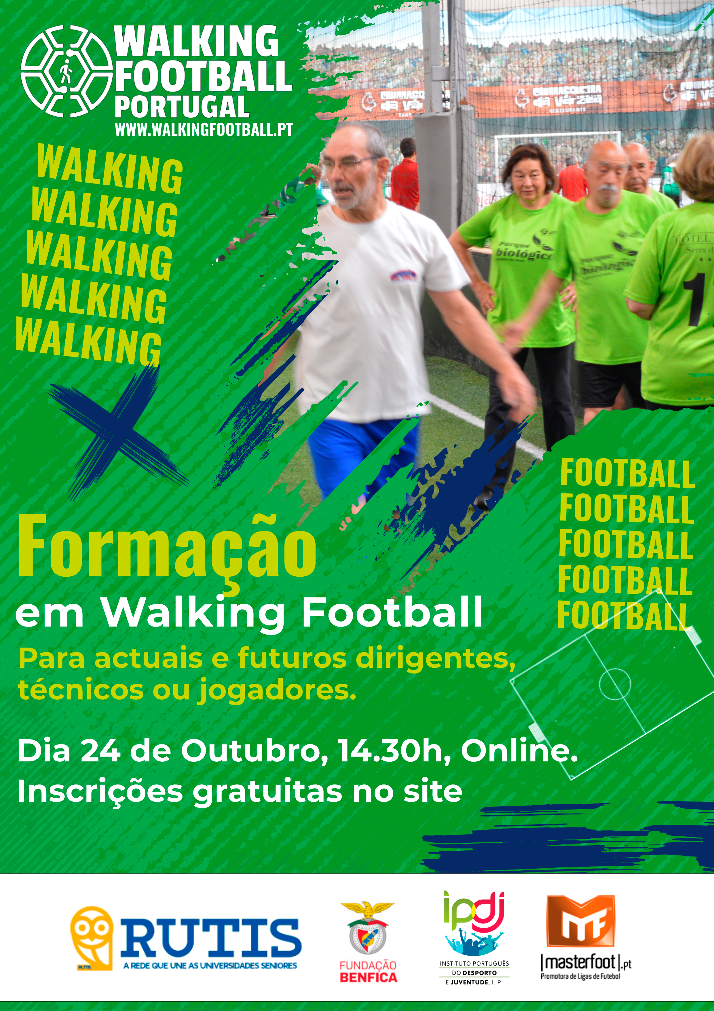 Formação em Walking Football – Online