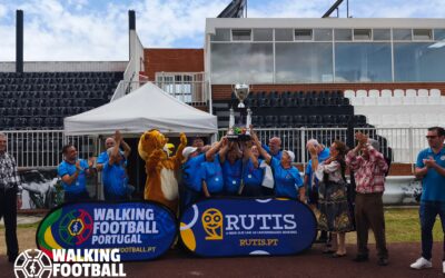 Nazaré acolheu o torneio final de Walking Football Portugal