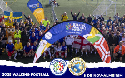 Almeirim recebeu o IWFF Winter Nations e fez história no Walking Football em Portugal! ⚽🏆