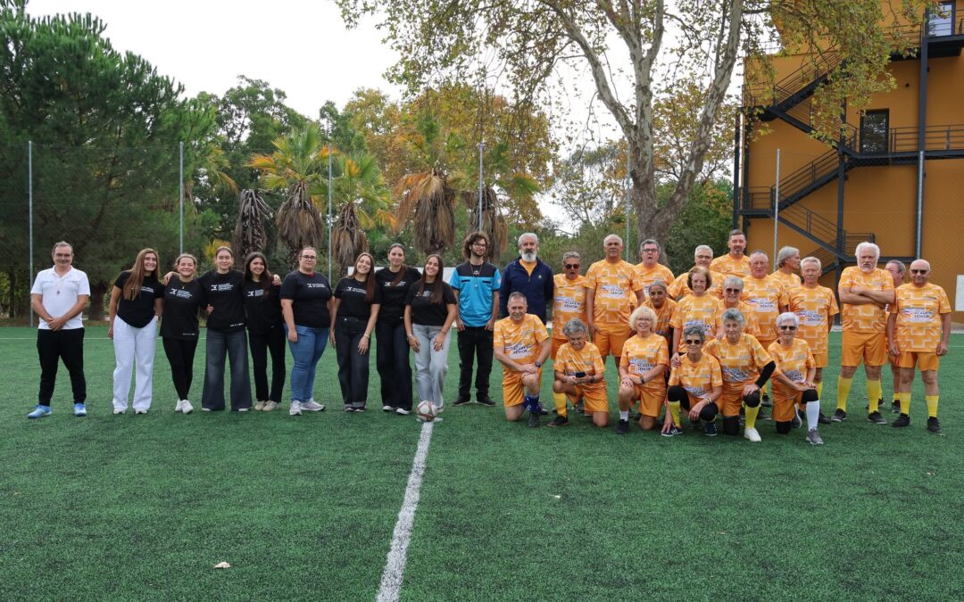 Walking Football juntou 90 atletas, jovens e seniores, na Universidade Politécnica de Santarém⚽🏆