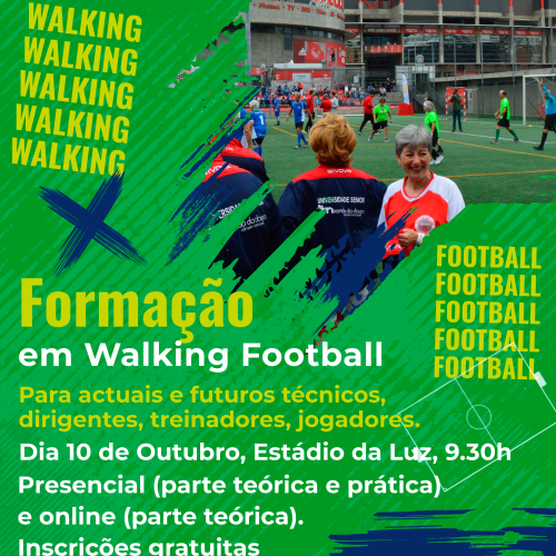 Formação em Walking Football
