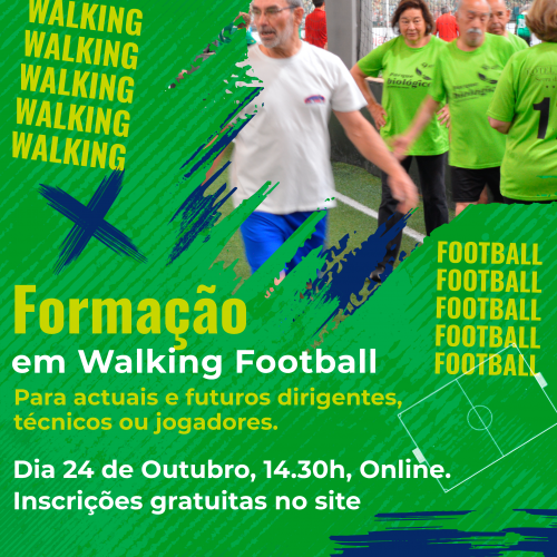 Formação em Walking Football – Online